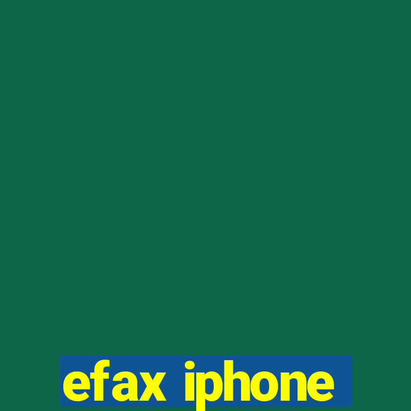 efax iphone