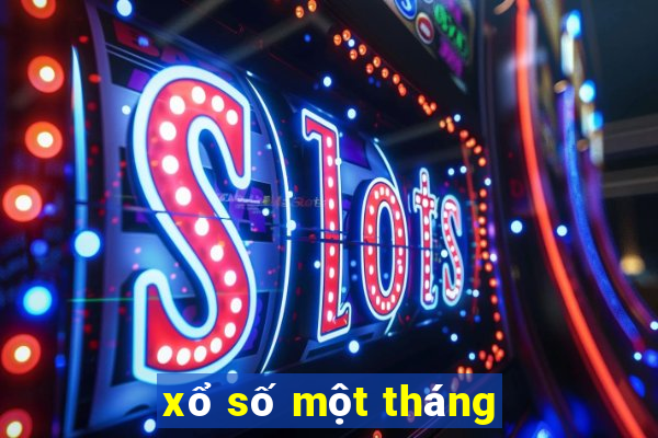 xổ số một tháng