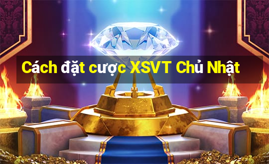 Cách đặt cược XSVT Chủ Nhật