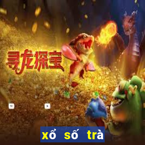 xổ số trà vinh hôm kia