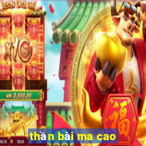 thần bài ma cao