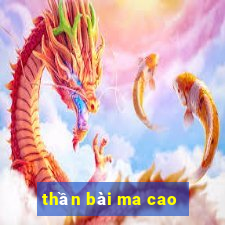 thần bài ma cao