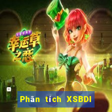 Phân tích XSBDI Thứ 2