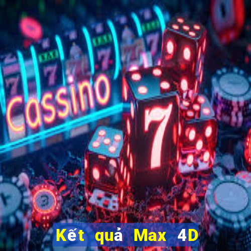 Kết quả Max 4D ngày thứ sáu