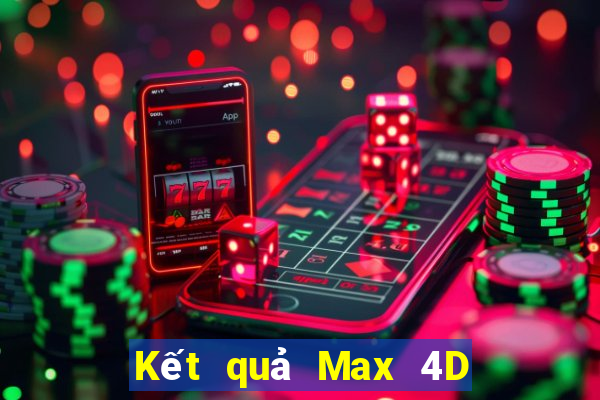 Kết quả Max 4D ngày thứ sáu