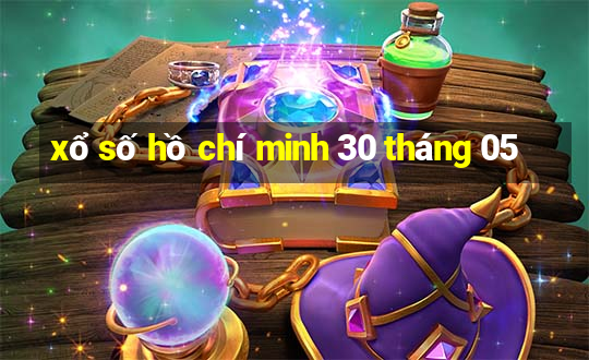 xổ số hồ chí minh 30 tháng 05