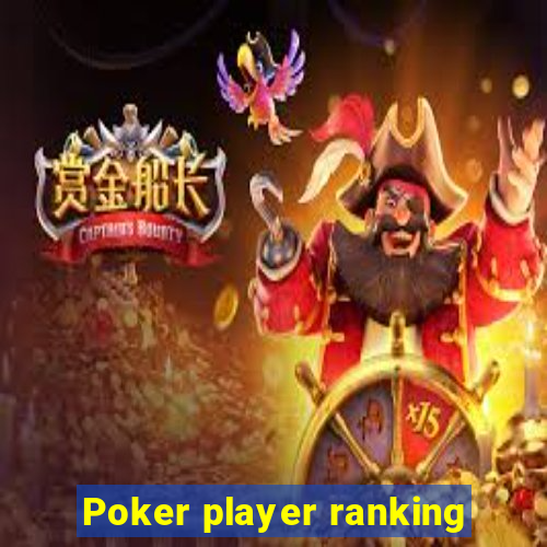 Poker player ranking