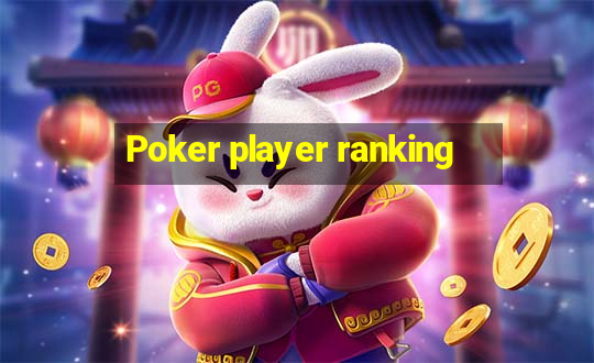 Poker player ranking