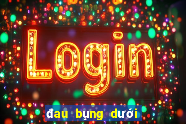 đau bụng dưới ở nam