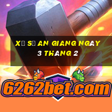 xổ số an giang ngày 3 tháng 2