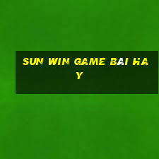 Sun Win Game Bài Hay