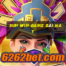 Sun Win Game Bài Hay