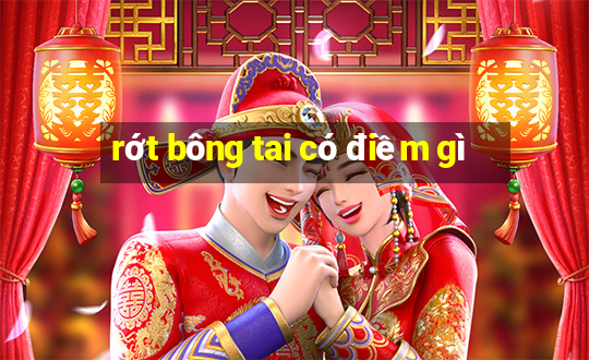 rớt bông tai có điềm gì