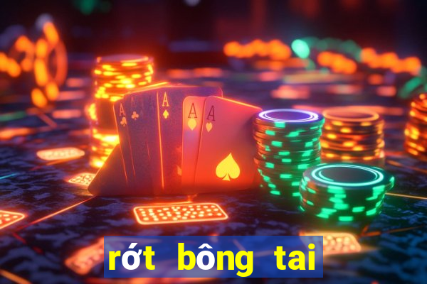 rớt bông tai có điềm gì