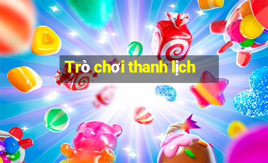 Trò chơi thanh lịch