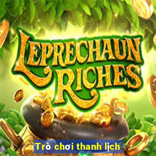 Trò chơi thanh lịch