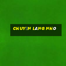 chuyện làng nhô