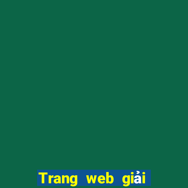 Trang web giải trí phổ biến