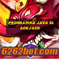 programma java blackjack