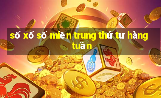 số xổ số miền trung thứ tư hàng tuần