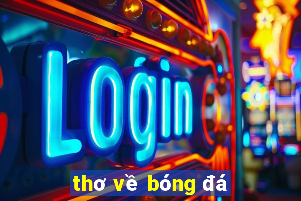 thơ về bóng đá