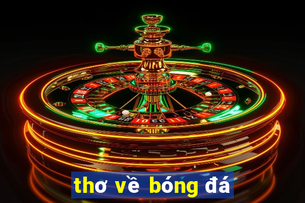 thơ về bóng đá