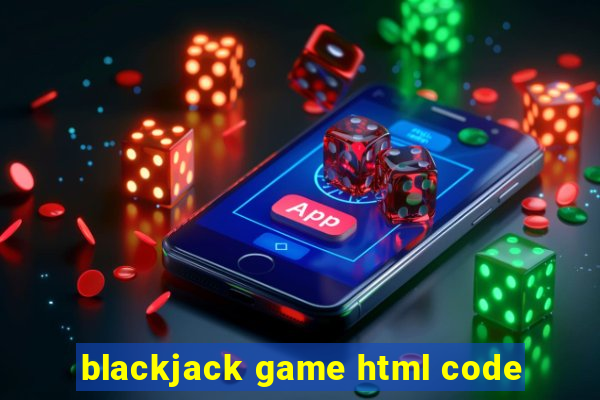 blackjack game html code