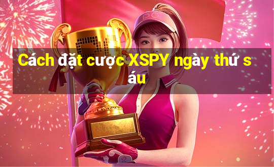 Cách đặt cược XSPY ngày thứ sáu