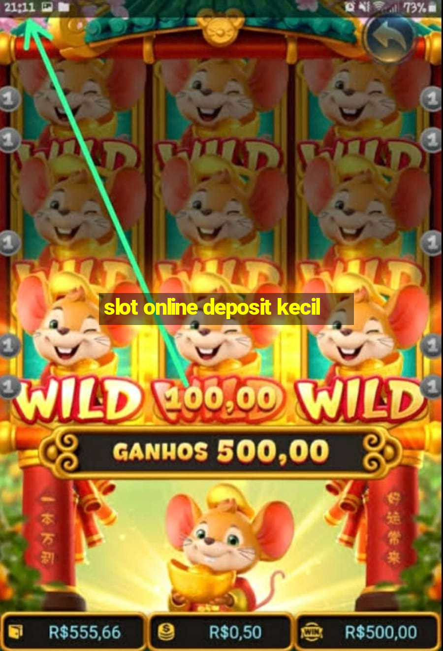 slot online deposit kecil