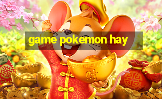 game pokemon hay