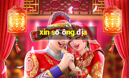 xin số ông địa