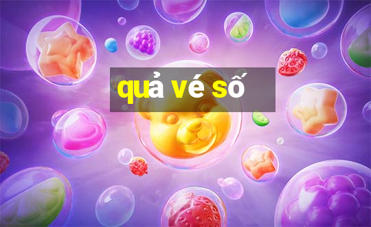 quả vé số