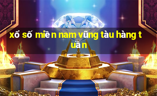 xổ số miền nam vũng tàu hàng tuần