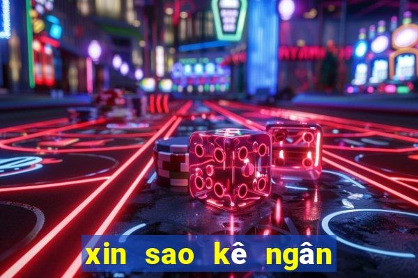 xin sao kê ngân hàng vietcombank