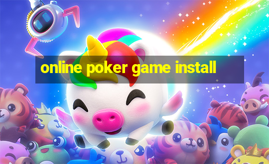 online poker game install