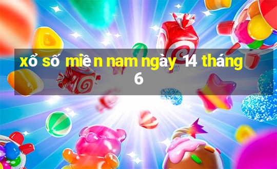 xổ số miền nam ngày 14 tháng 6