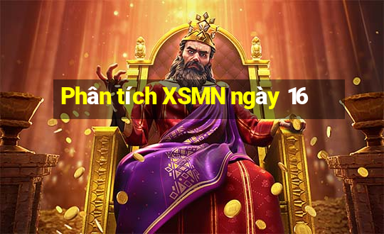 Phân tích XSMN ngày 16