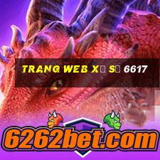 Trang web xổ số 6617