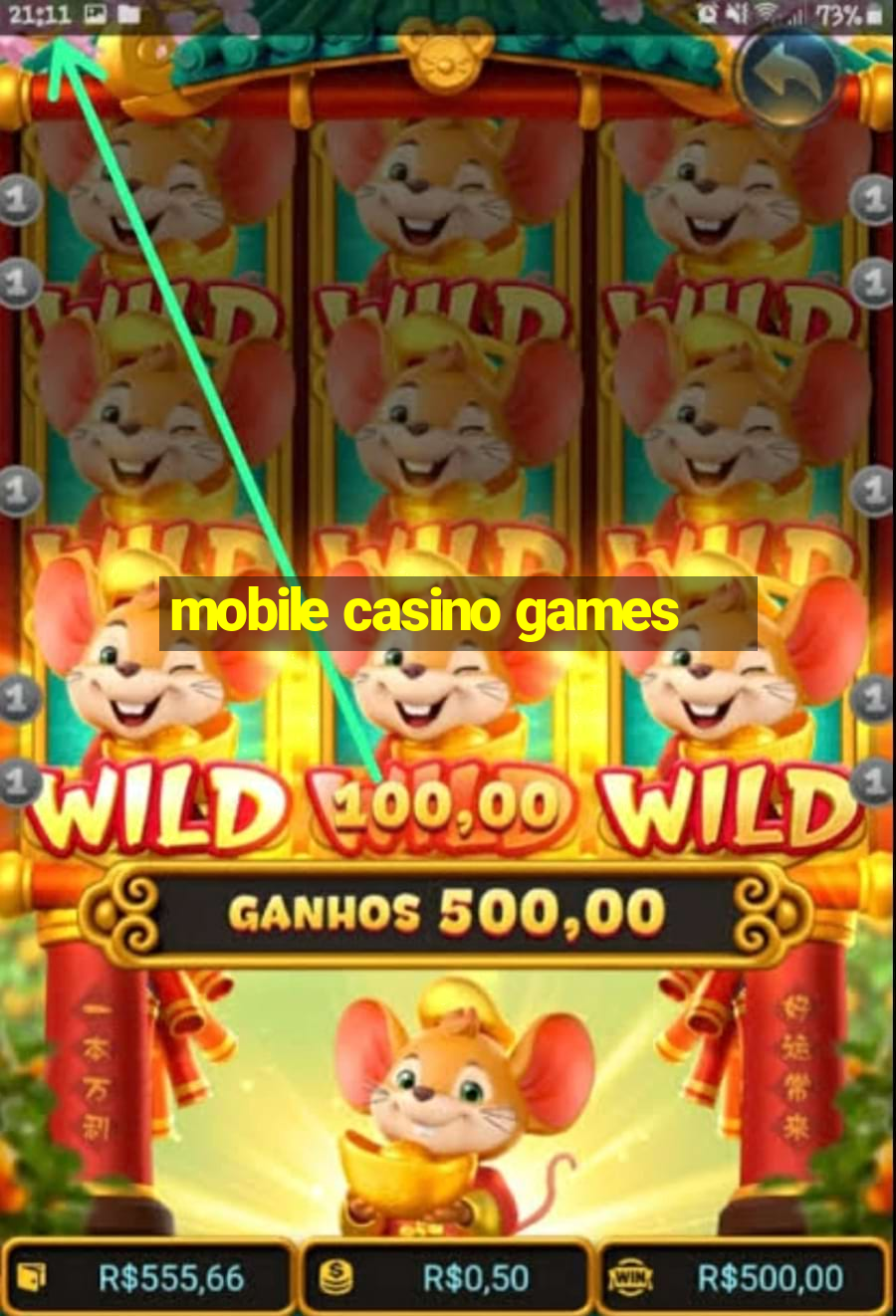 mobile casino games