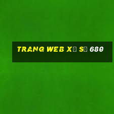 Trang web xổ số 680