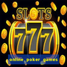 online poker games with friends