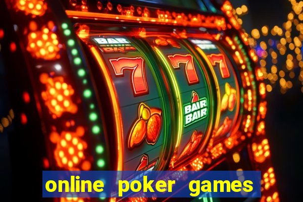 online poker games with friends