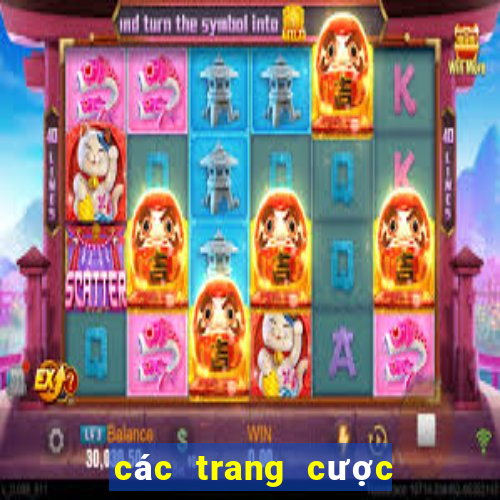 các trang cược uy tín