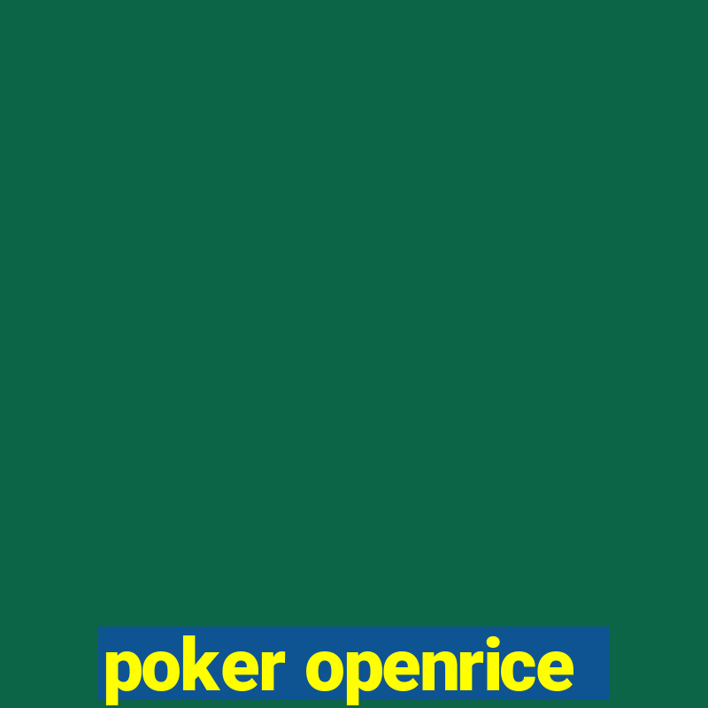 poker openrice