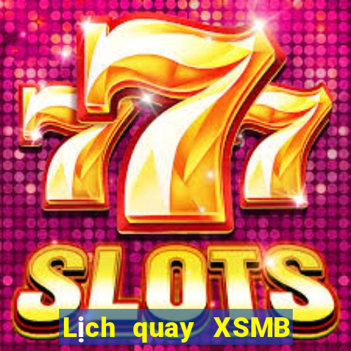 Lịch quay XSMB ngày 29