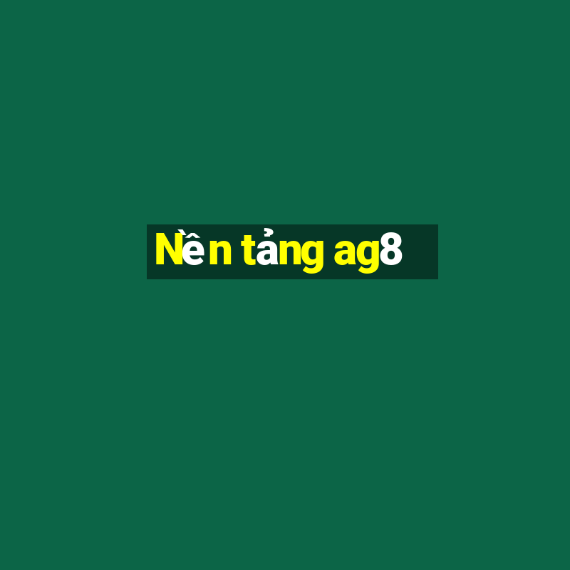 Nền tảng ag8