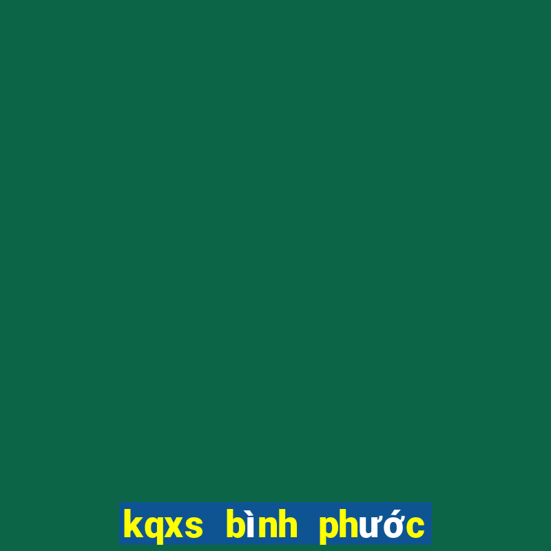 kqxs bình phước hôm nay