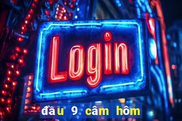 đầu 9 câm hôm sau đánh con gì