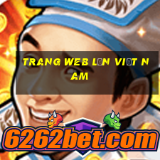 Trang web lớn Việt nam