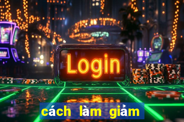 cách làm giảm bết tóc